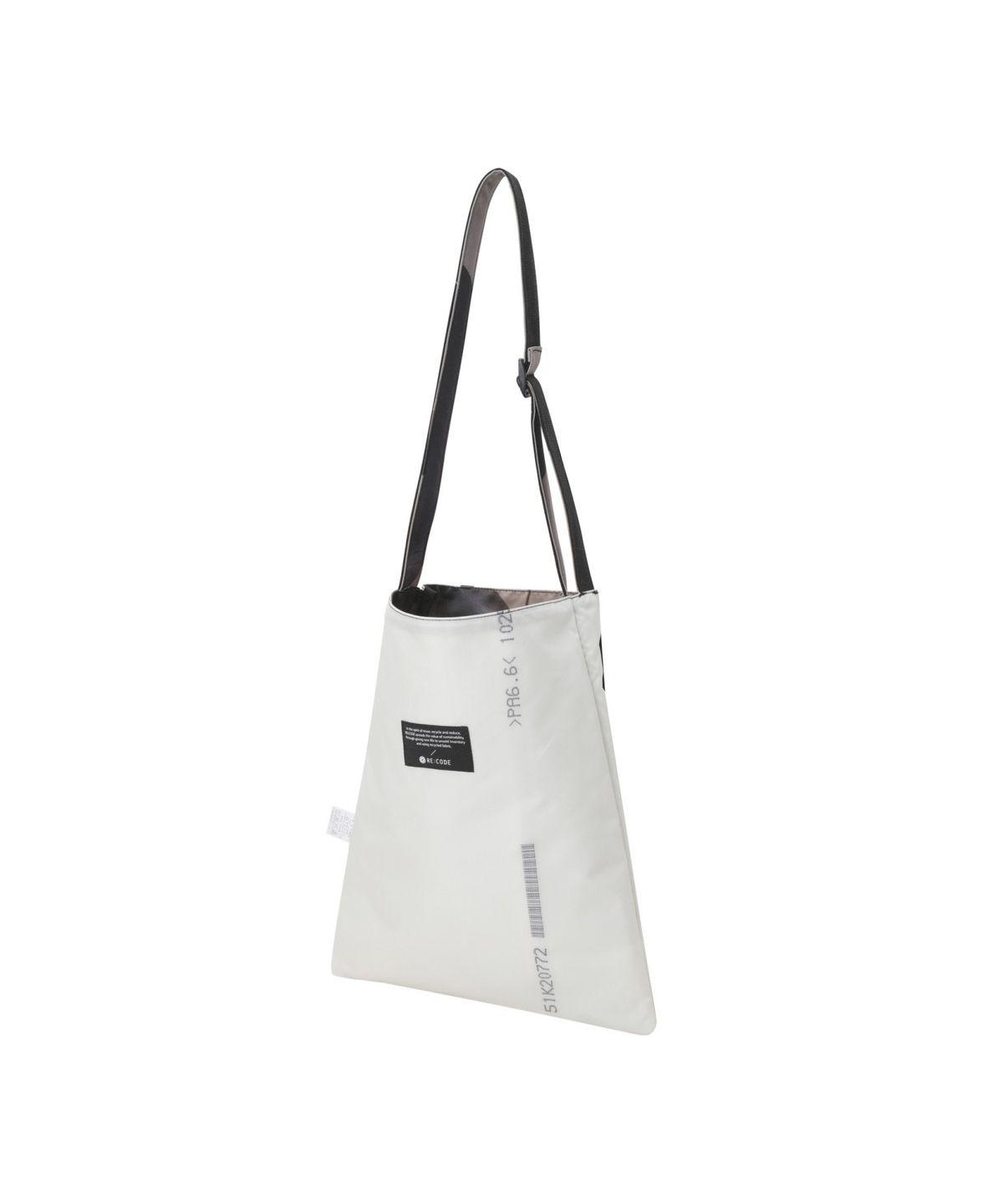 래코드(RECODE) Fluid Printing Reversible Airgag  Bag_RYBAM24810IVX