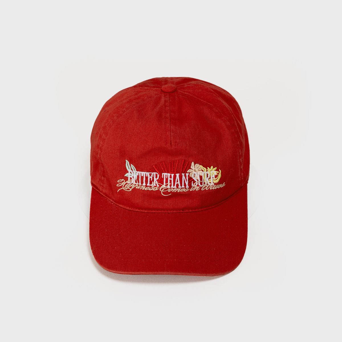 배러댄서프(BETTER THAN SURF) SURF PLEASURE CAP - RED 서프플레져 캡 - 레드