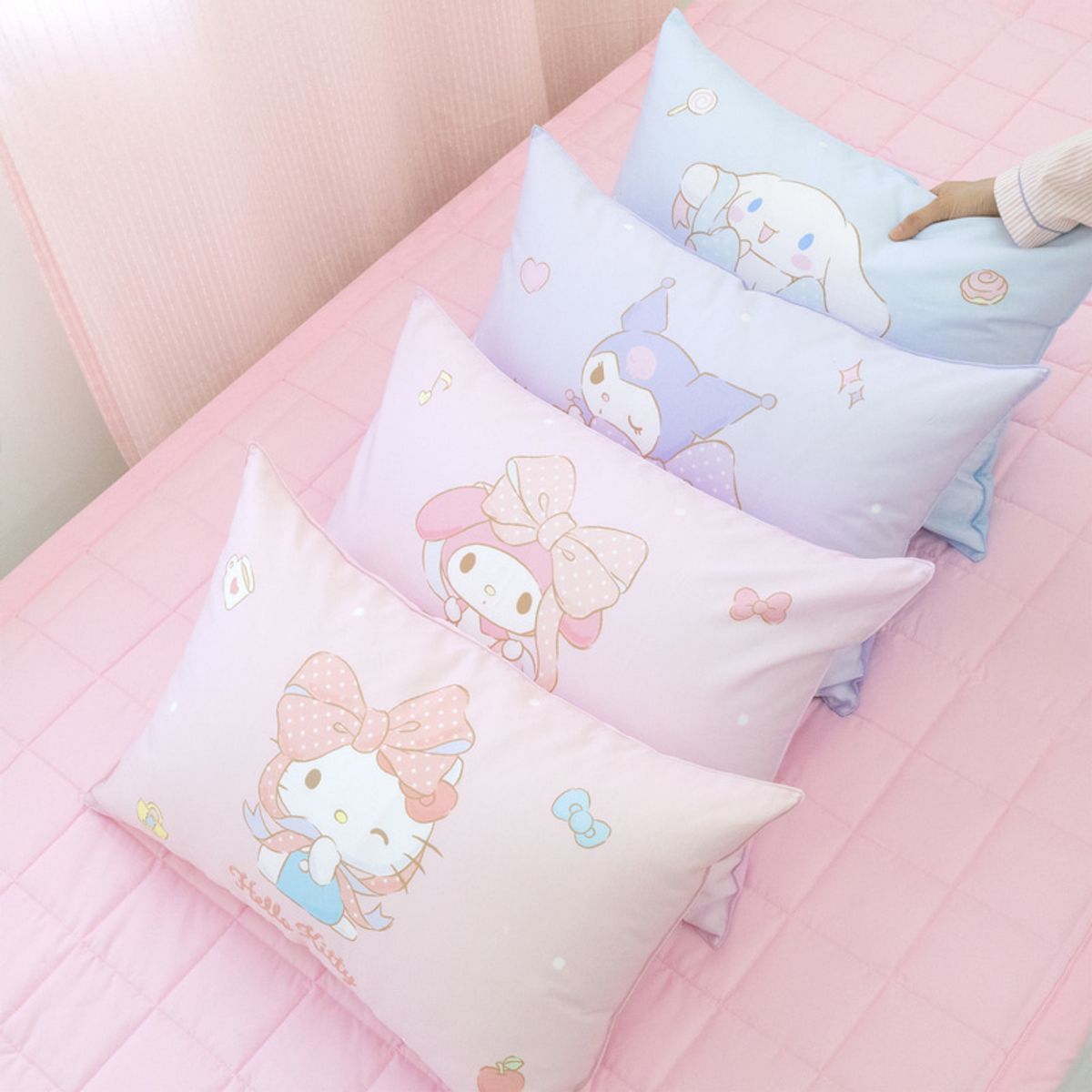 나라홈데코(NARAHOMEDECO) 산리오 시나모롤 베개 빅리본