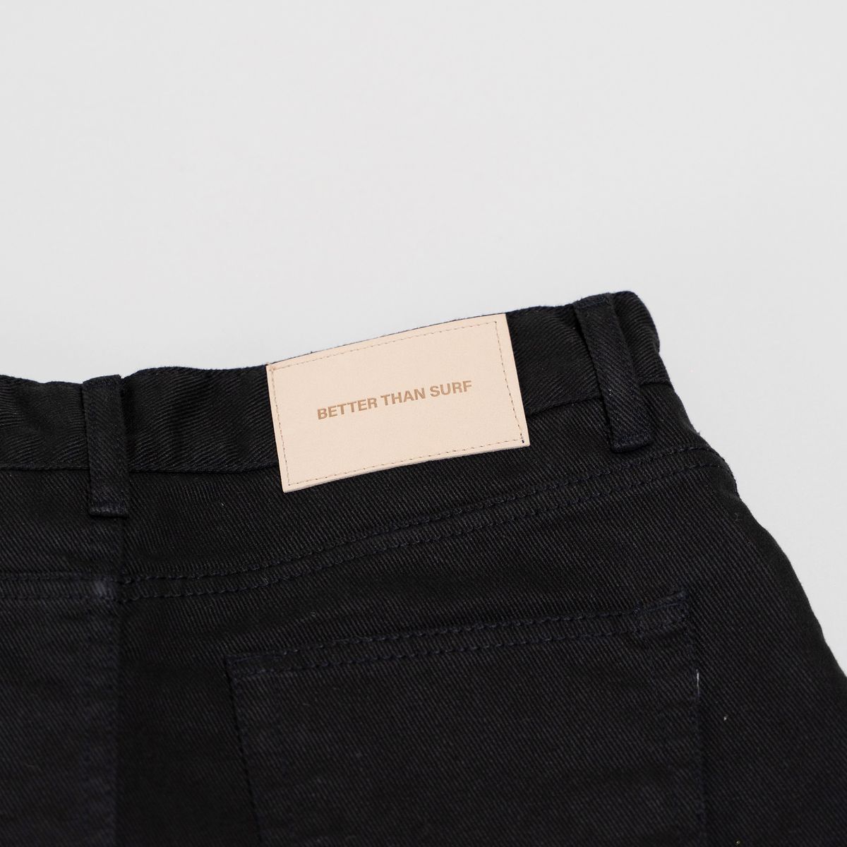 배러댄서프(BETTER THAN SURF) DENIM SKIRT PANTS - BLACK 데님 스커트 팬츠 - 블랙