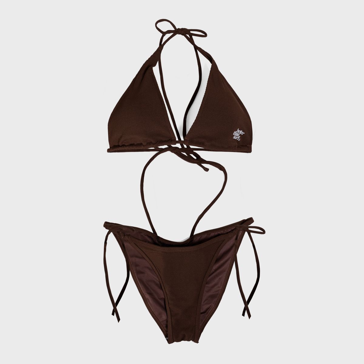 배러댄서프(BETTER THAN SURF) TAN BIKINI BRIEF - CHOCO 탠 비키니 브리프 - 초코