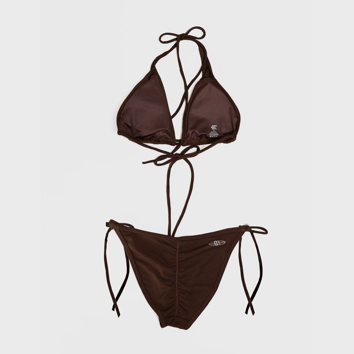배러댄서프(BETTER THAN SURF) TAN BIKINI BRIEF - CHOCO 탠 비키니 브리프 - 초코