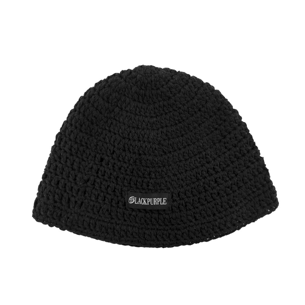 【BLACKPURPLE】25SS★ Piona Eyelet Beanie MUSINSA | BLACK PURPLE Piona Eyelet Beanie_BLACK