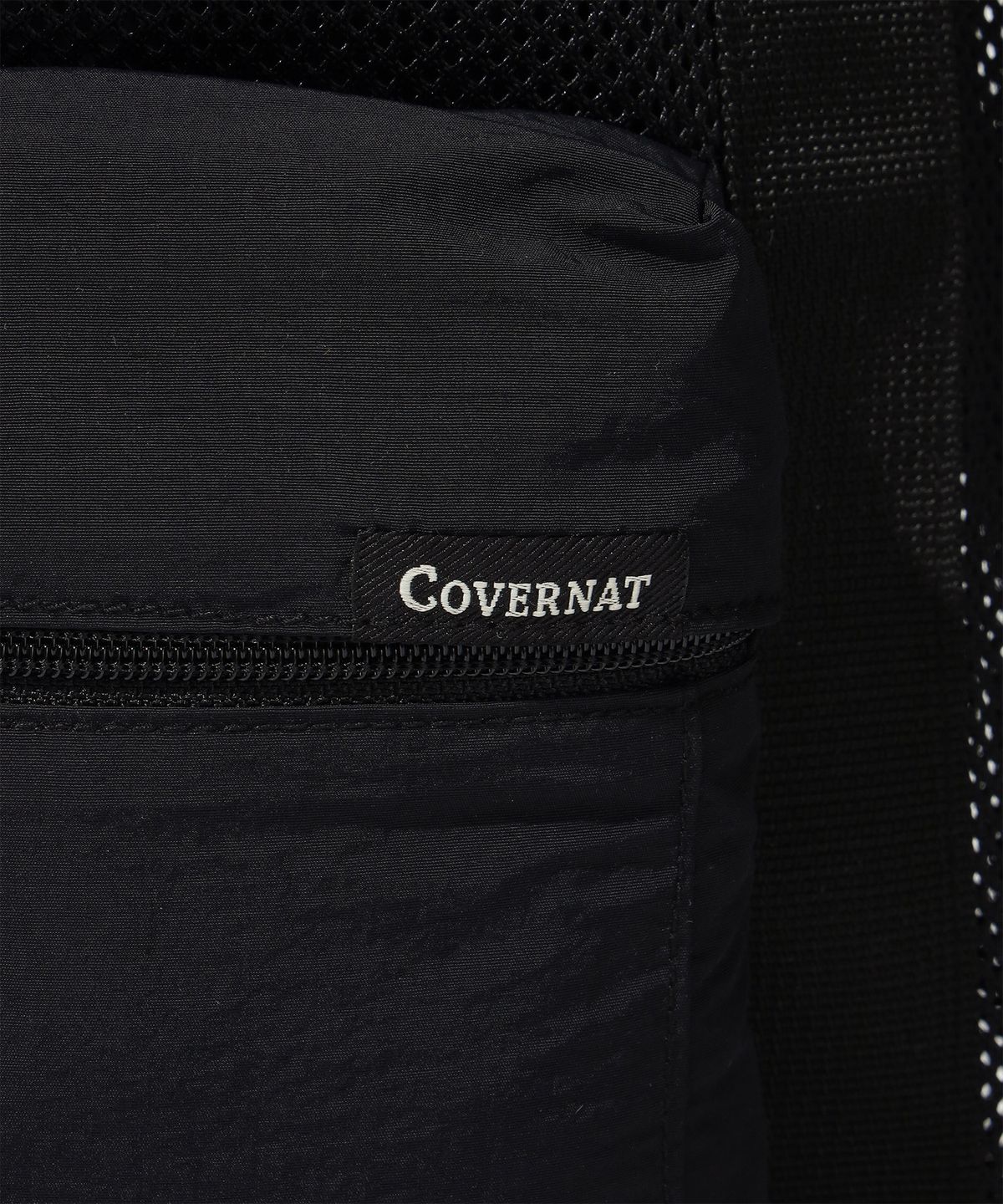 커버낫(COVERNAT) 메쉬 스트링 숄더백 Black