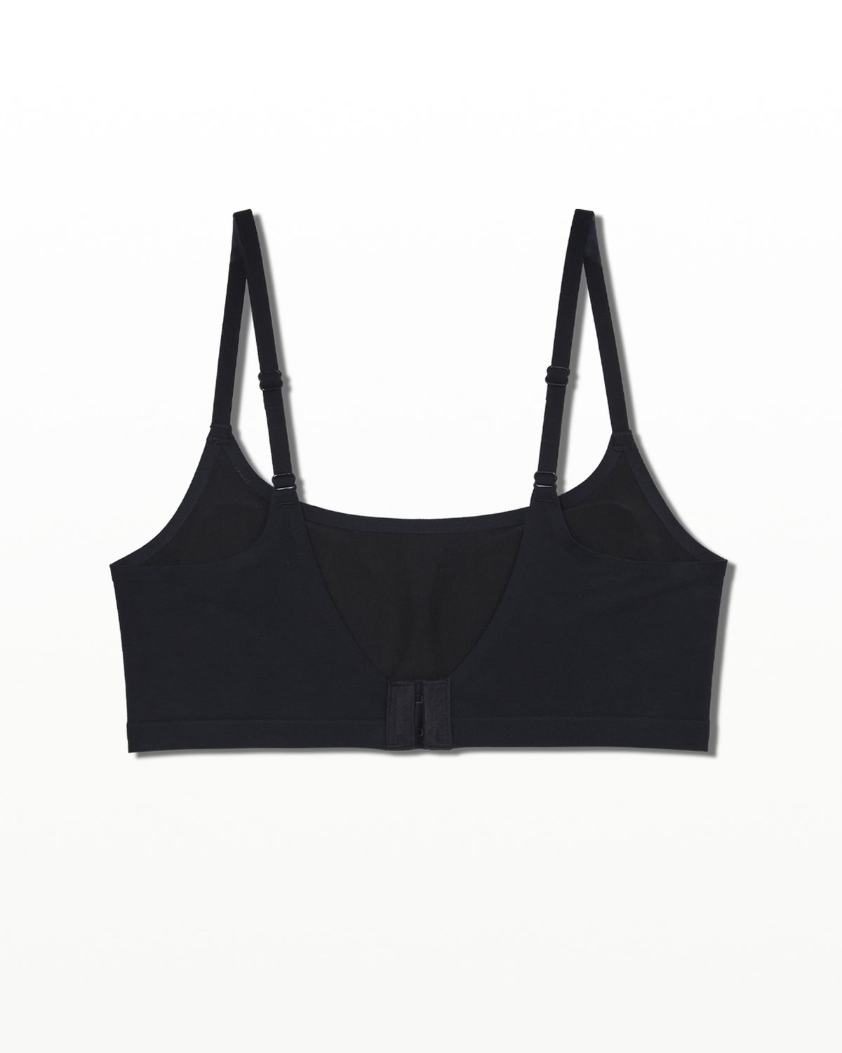후포(HOOPOE) modal scoopneck seamless bra_onyx black