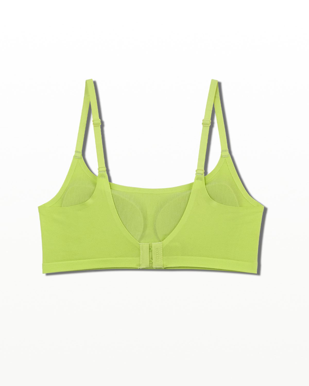 후포(HOOPOE) modal scoopneck seamless bra_sunny lime