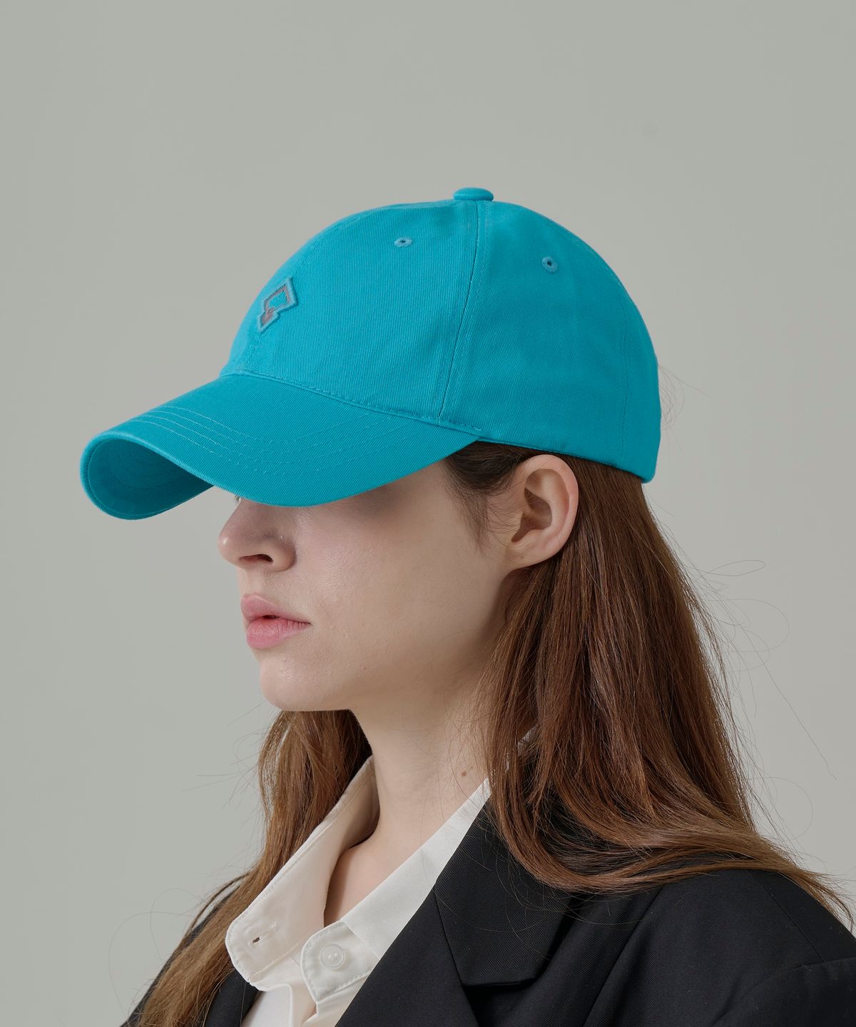 스테이지알(STAGE.R) 다이아 워싱 볼캡 [아쿠아]