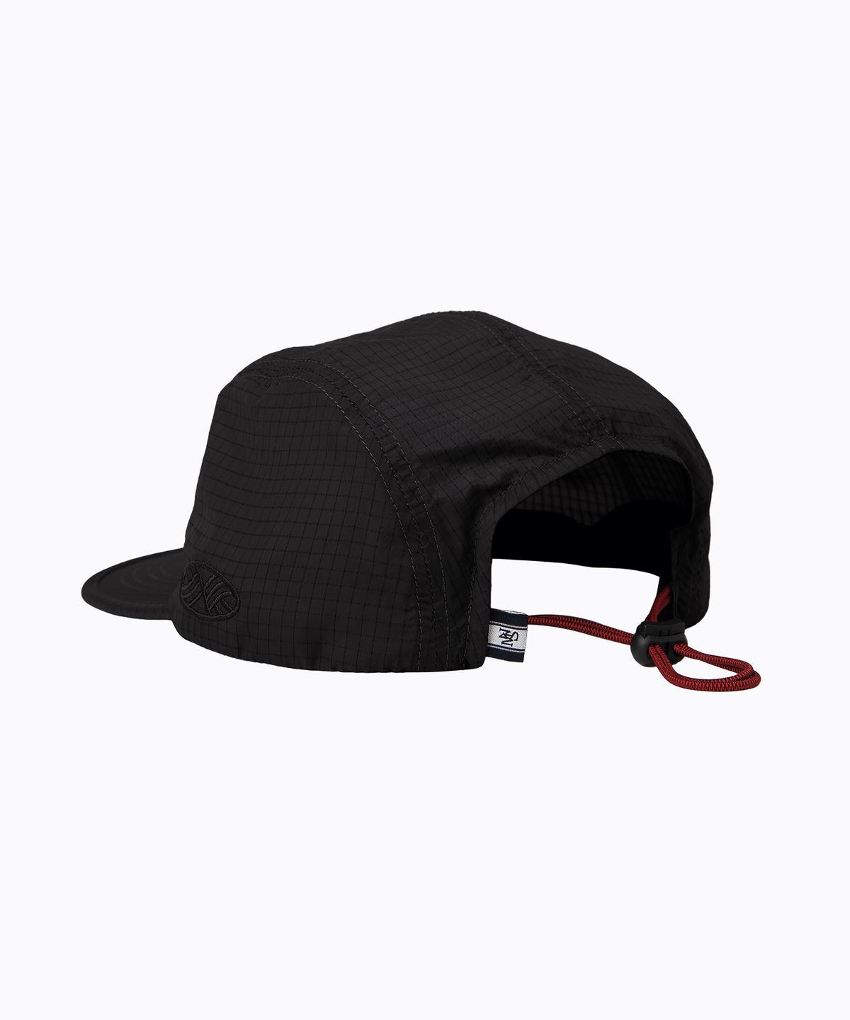 미나수(MENASOO) Dont Feel Pressured Rip Camp Cap_Black