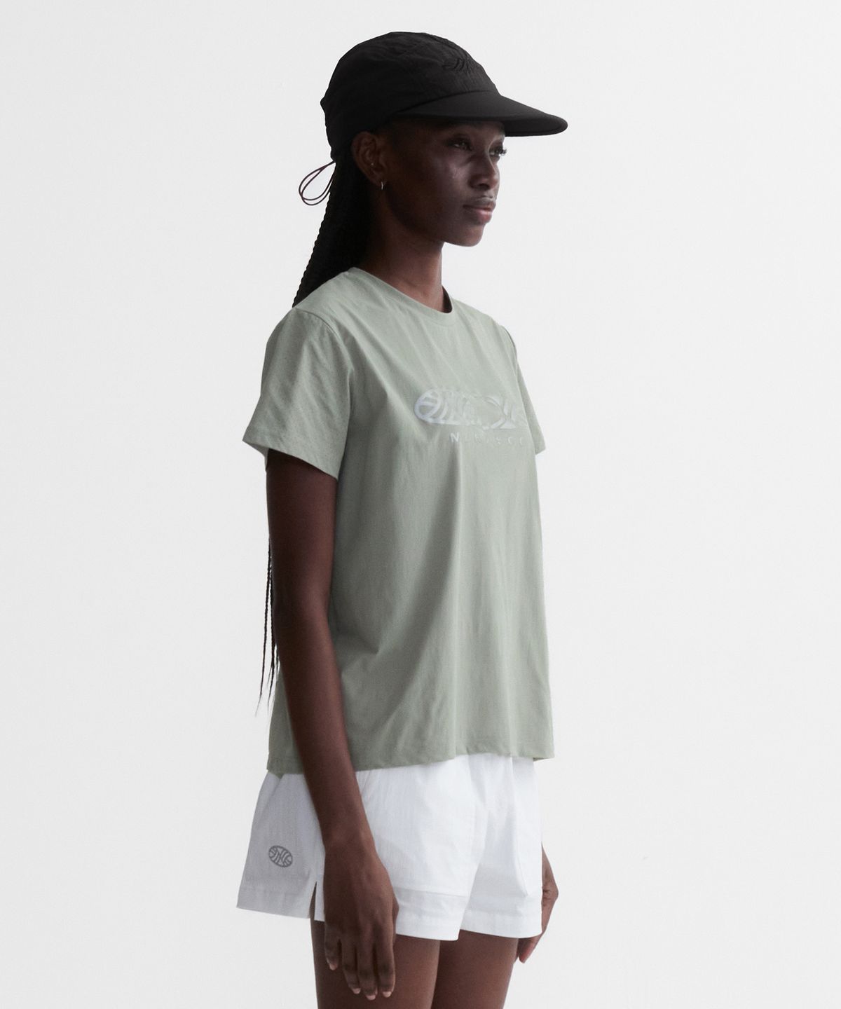 미나수(MENASOO) Dont Feel Pressured Rip Camp Cap_Black