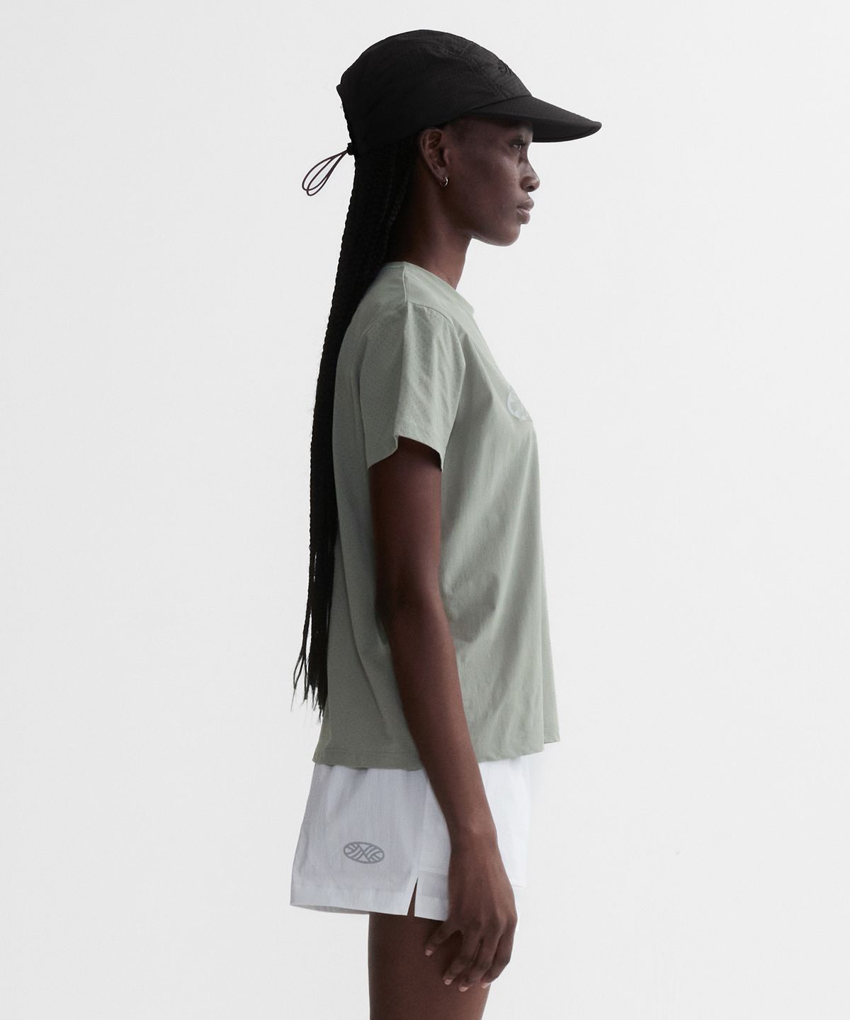 미나수(MENASOO) Dont Feel Pressured Rip Camp Cap_Black