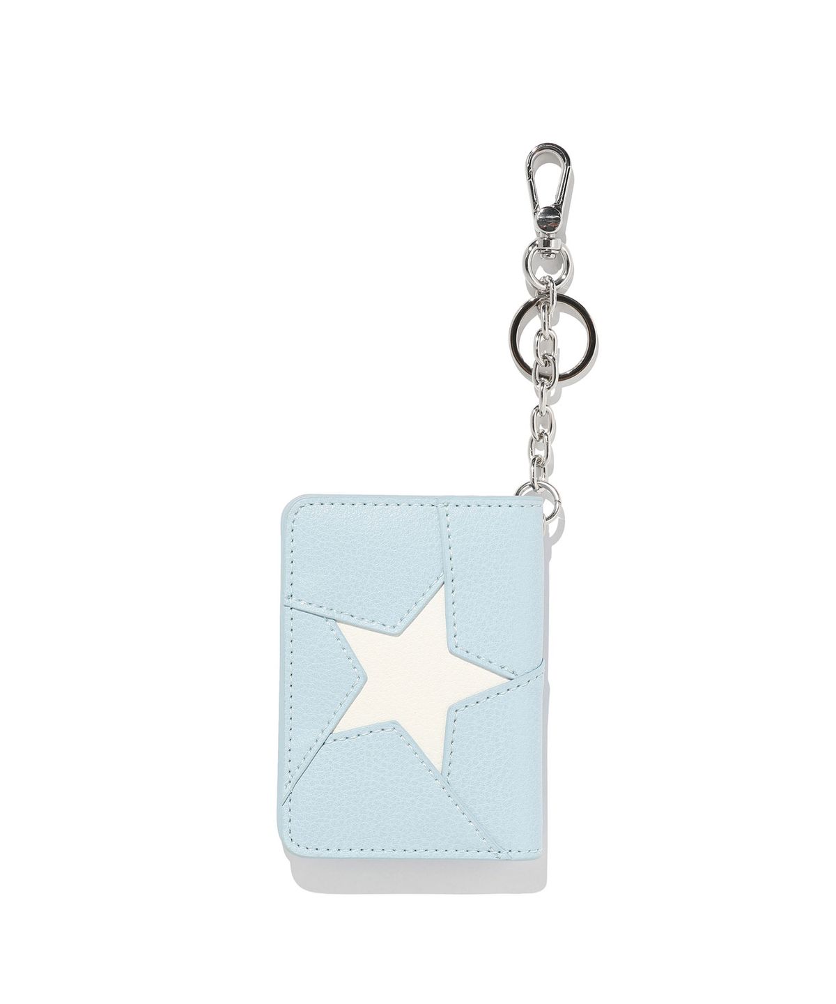 이스트쿤스트(ISTKUNST) ONE STAR CARD WALLET_LIGHT BLUE(IK2FSMAB63A)