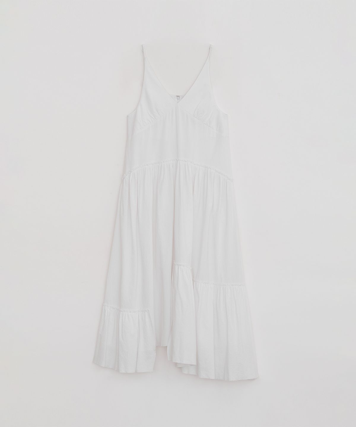 로우타이드(LOW TIDE) SLEEVELESS SHIRRING DRESS [WHITE]