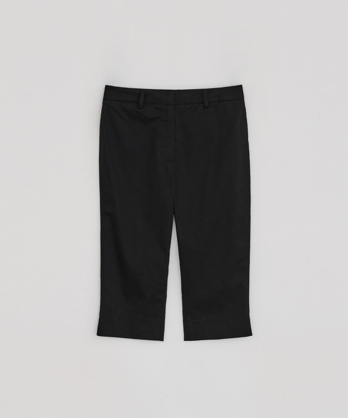 로우타이드(LOW TIDE) LABEL CAPRI PANTS [BLACK]