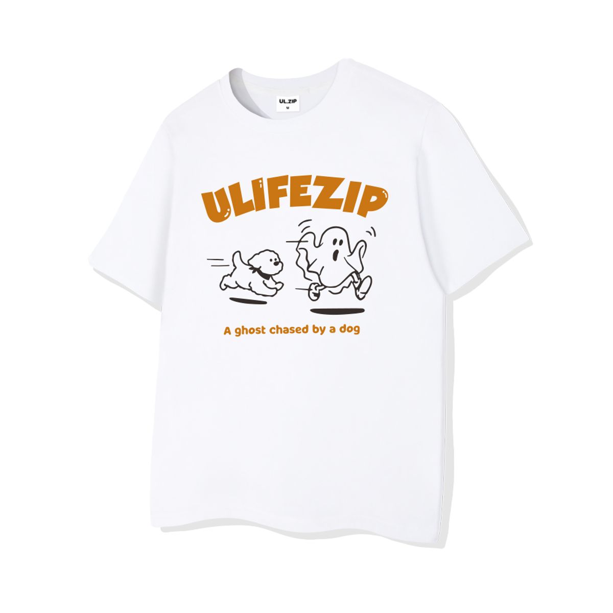 유라이프지(ULIFEZIP) 고스트체이스 우먼 오버핏 반팔티 4 Color [ULZE_1603]