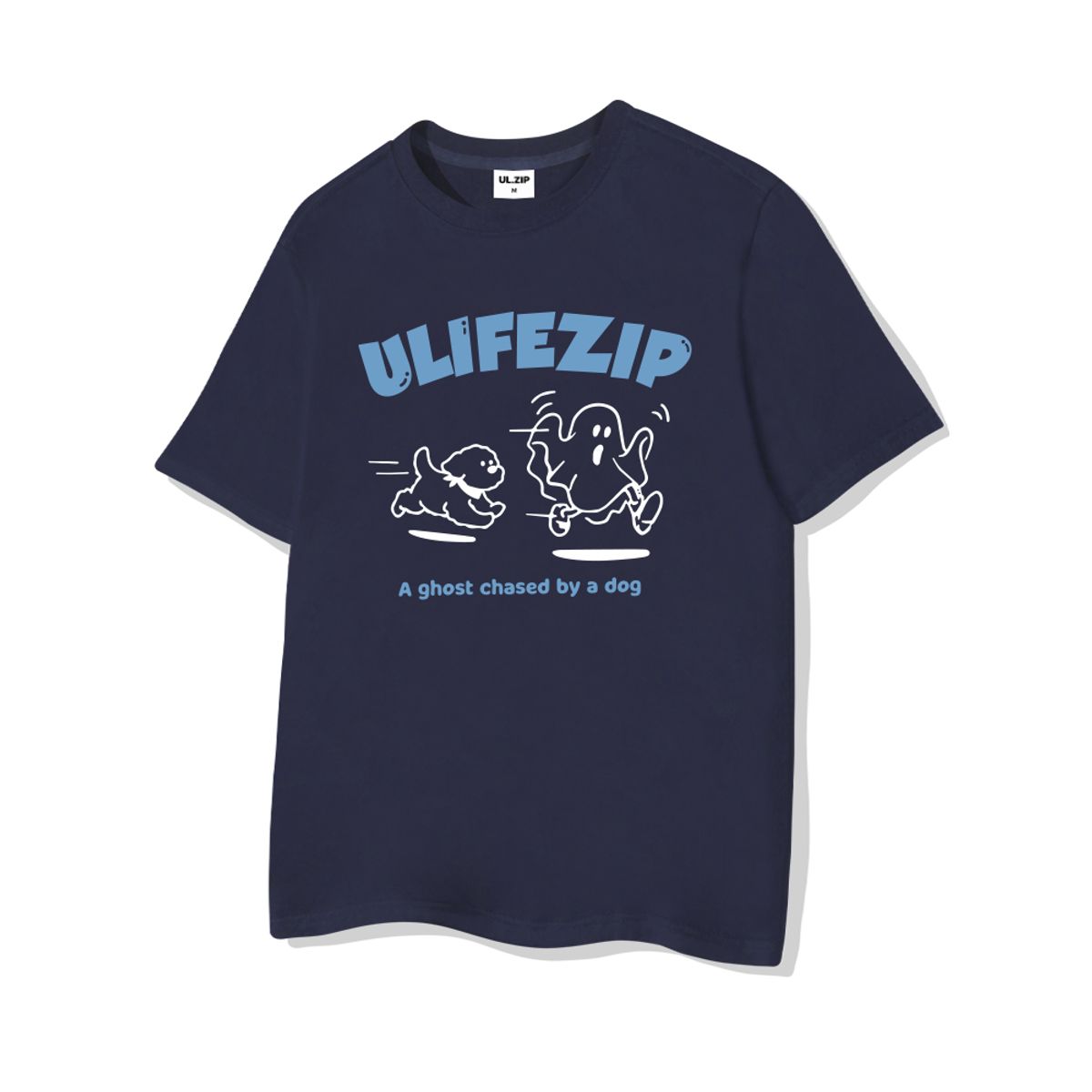 유라이프지(ULIFEZIP) 고스트체이스 우먼 오버핏 반팔티 4 Color [ULZE_1603]