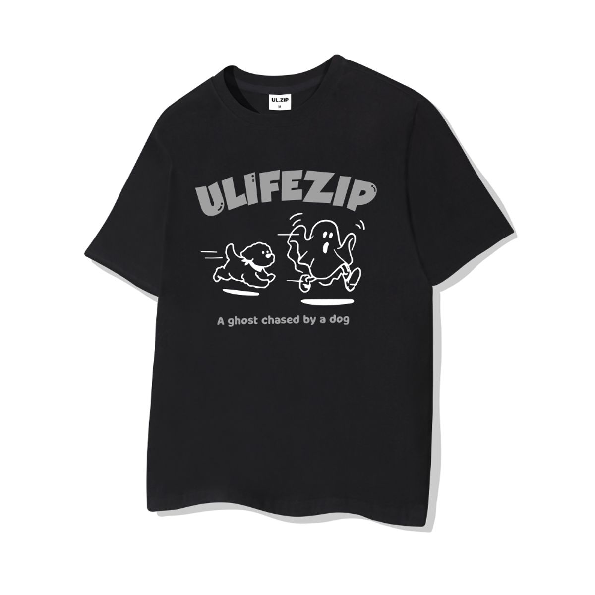유라이프지(ULIFEZIP) 고스트체이스 우먼 오버핏 반팔티 4 Color [ULZE_1603]