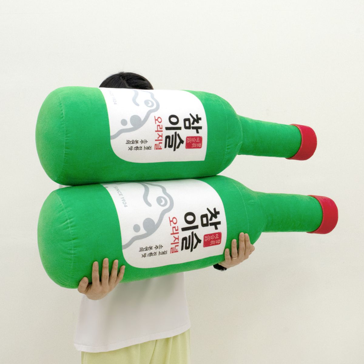 나라홈데코(NARAHOMEDECO) 참이슬 오리지널 소주병필로우(L)
