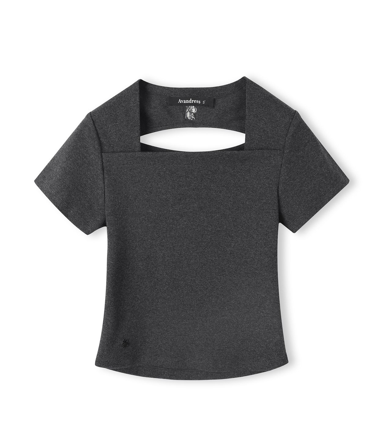 어반드레스(AVANDRESS) Pigment Back Hole T-shirt - 4COL