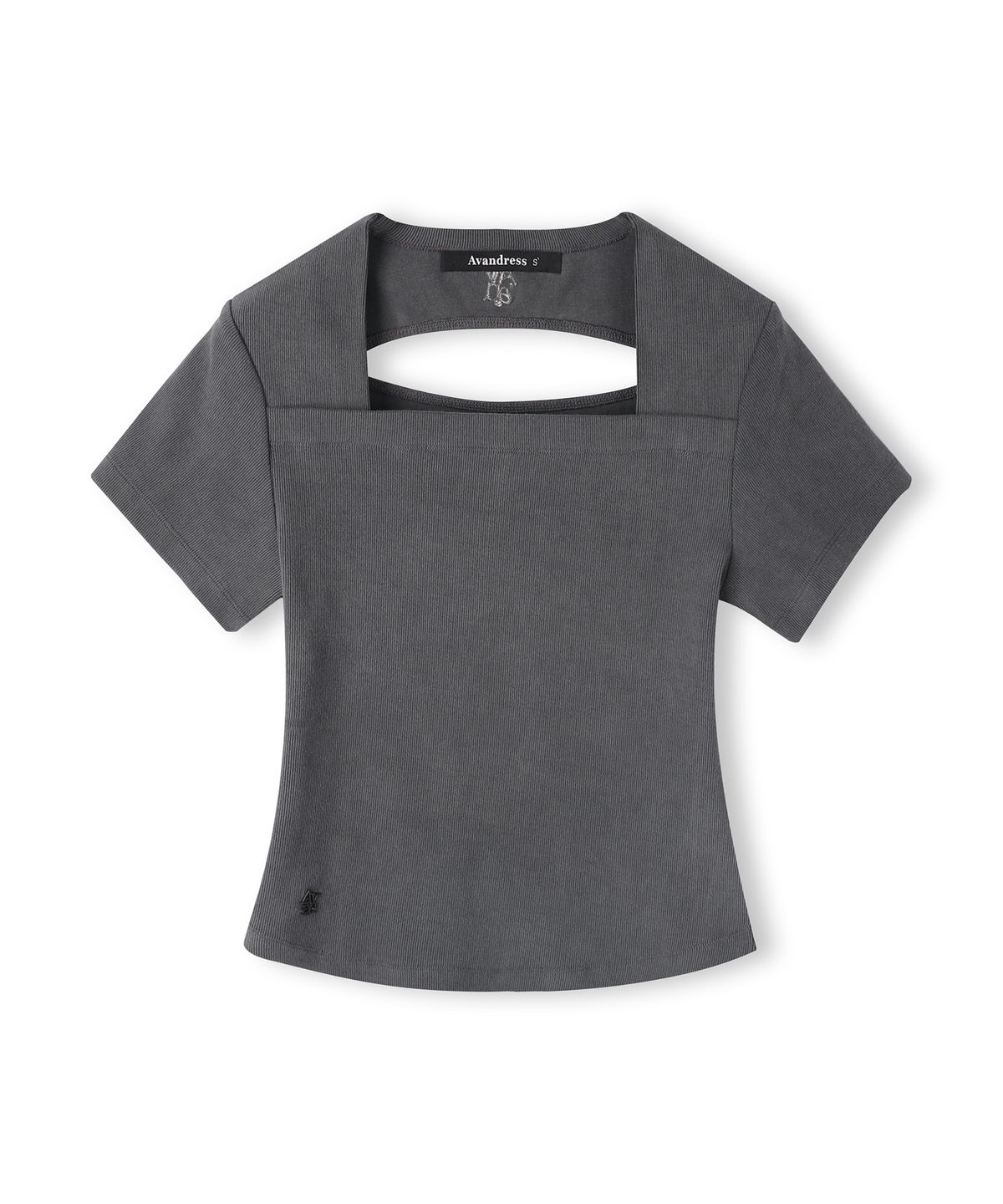 어반드레스(AVANDRESS) Pigment Back Hole T-shirt - 4COL