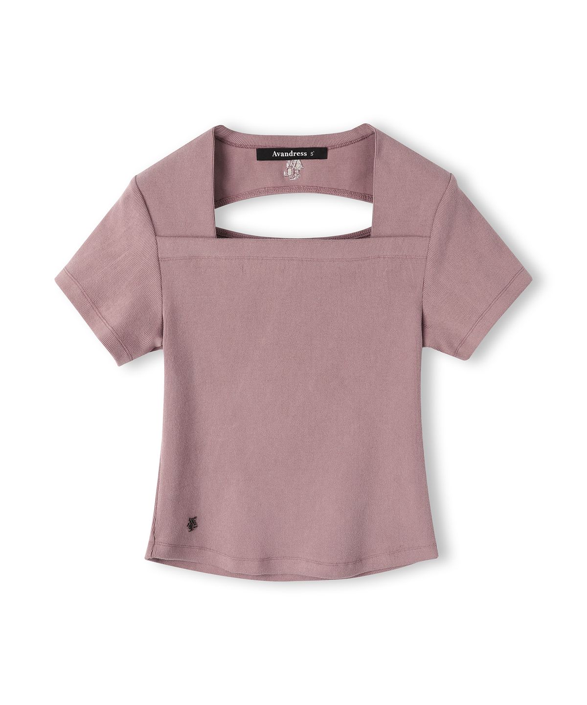 어반드레스(AVANDRESS) Pigment Back Hole T-shirt - 4COL