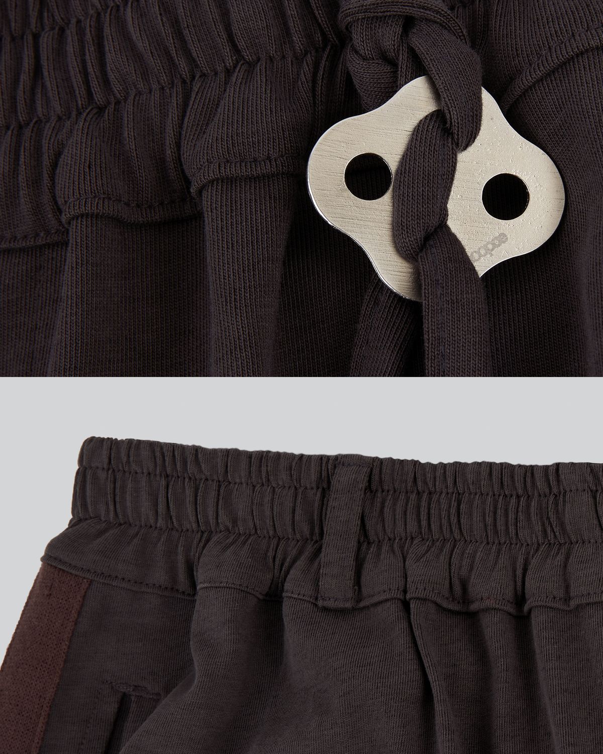 후포(HOOPOE) everyday wide pants_charcoal