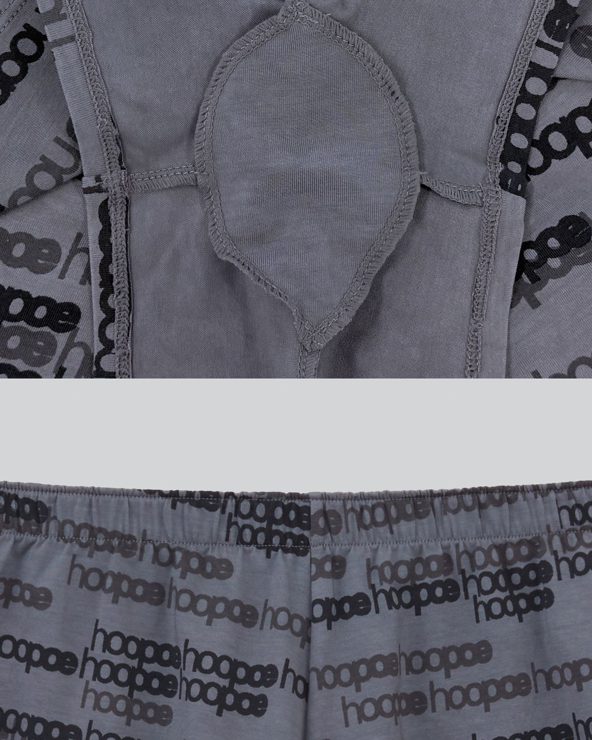 후포(HOOPOE) lettering boy-shorts_hoopoe grey