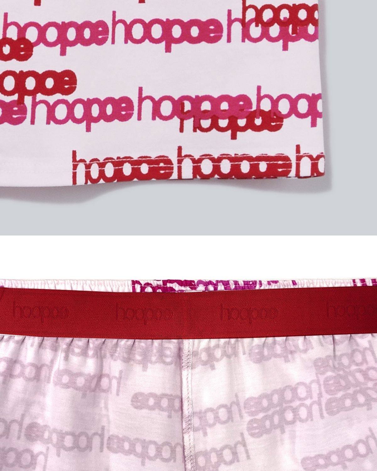 후포(HOOPOE) lettering boy-shorts_hoopoe pink