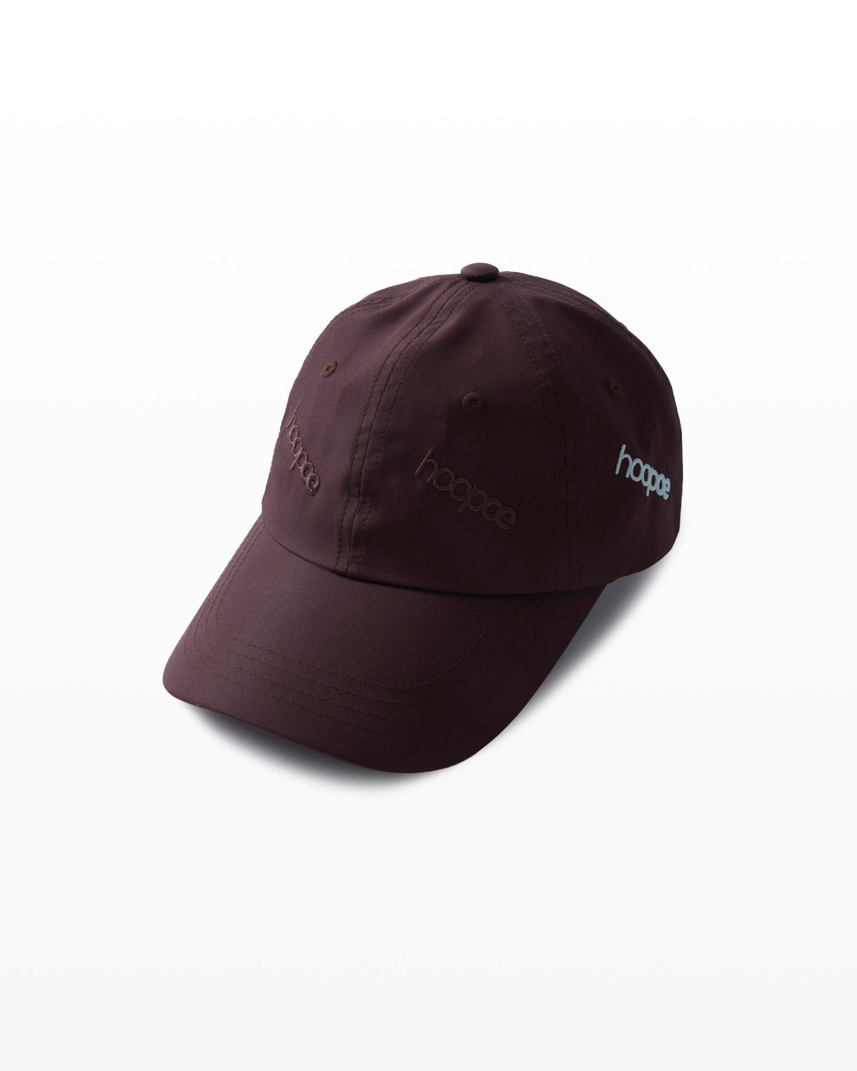 후포(HOOPOE) everyday multi logo cap_chocolate