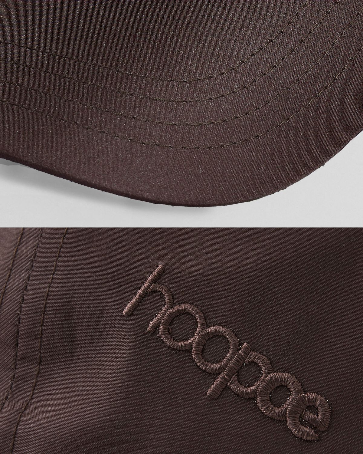후포(HOOPOE) everyday multi logo cap_chocolate