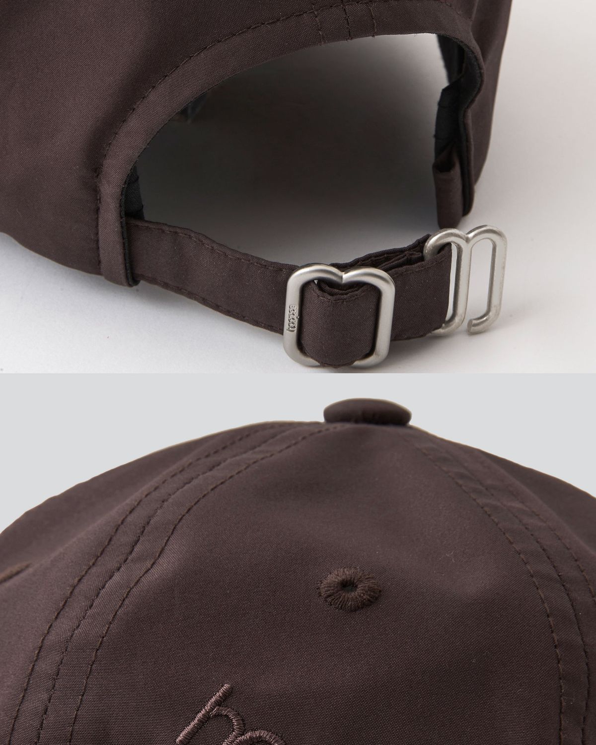 후포(HOOPOE) everyday multi logo cap_chocolate