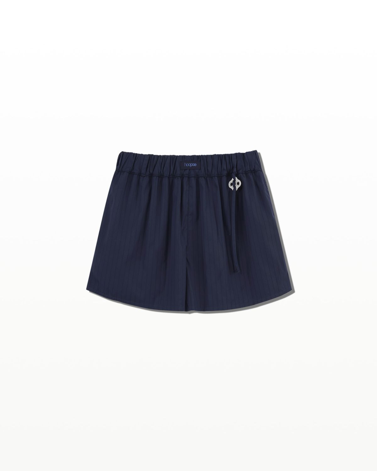 후포(HOOPOE) everyday shorts in stripe_navy stripe