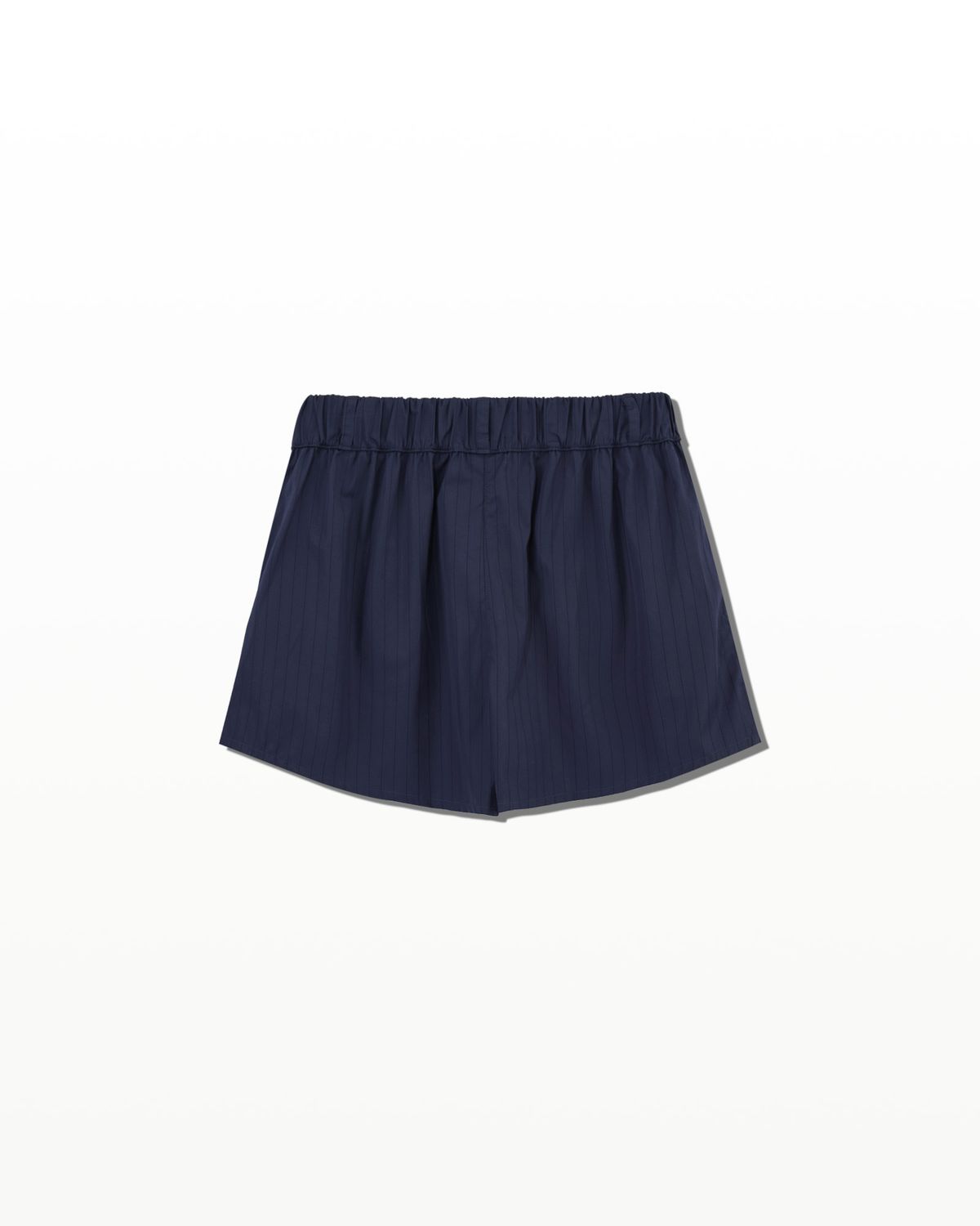 후포(HOOPOE) everyday shorts in stripe_navy stripe