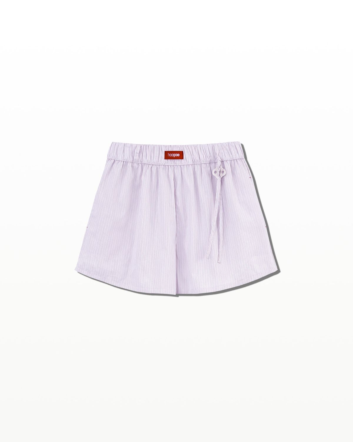 후포(HOOPOE) everyday shorts in stripe_multi stripe