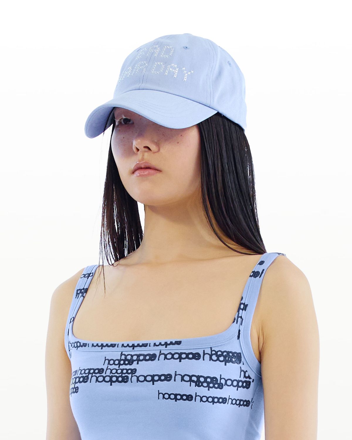 후포(HOOPOE) everyday multi logo cap_baby blue