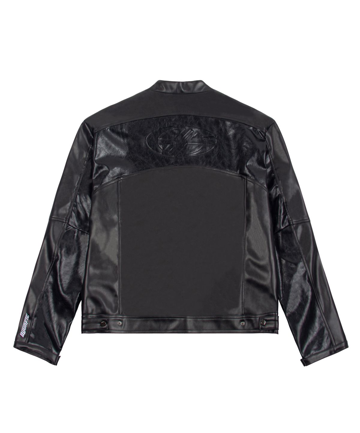 현피트(HYUNFIT) PU LEATHER RIDER JACKET