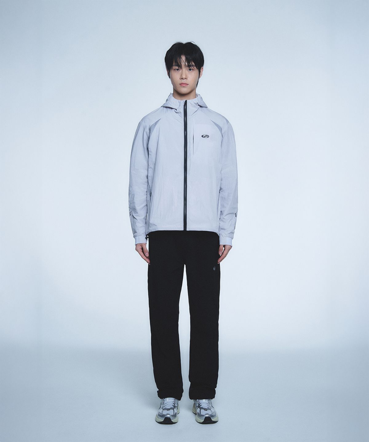 현피트(HYUNFIT) DIVISION WIND JACKET-[LIGHT GRAY]
