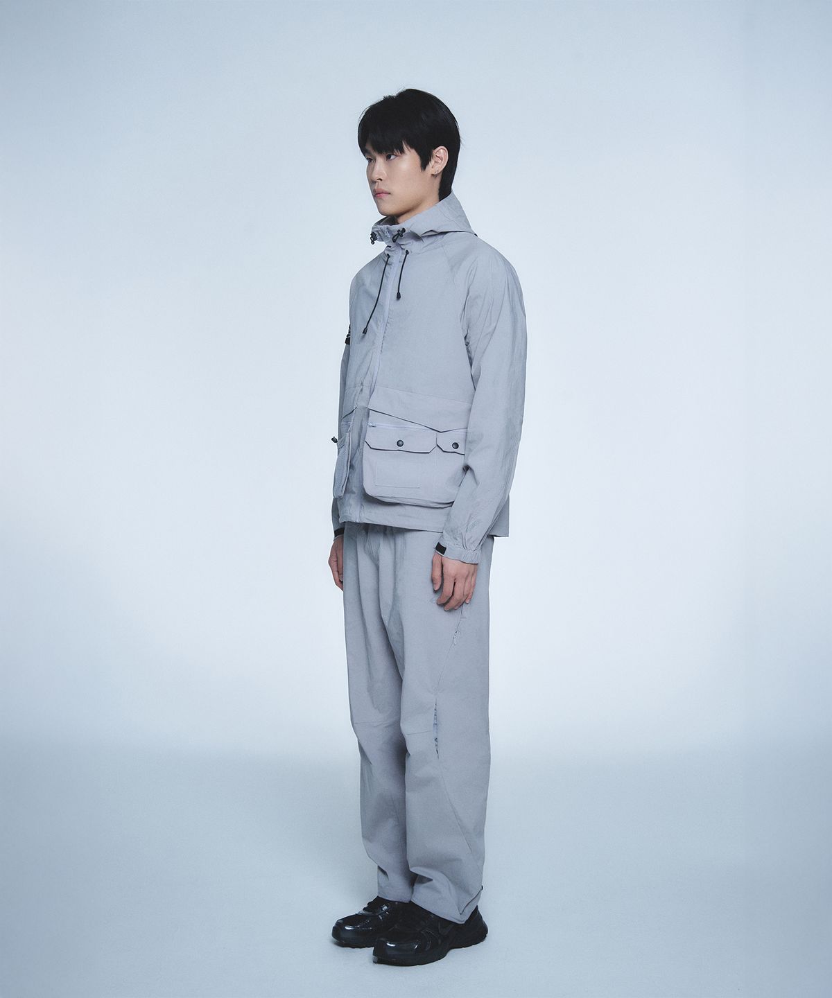 현피트(HYUNFIT) CHANGED POCKET JACKET-[GRAY]
