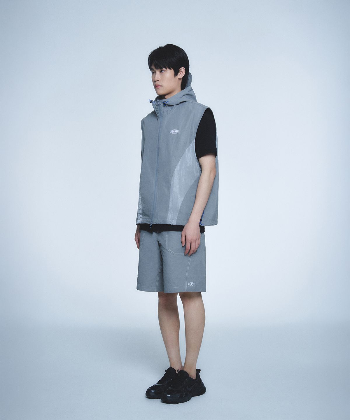 현피트(HYUNFIT) DIVISION WIND VEST-[GRAY]