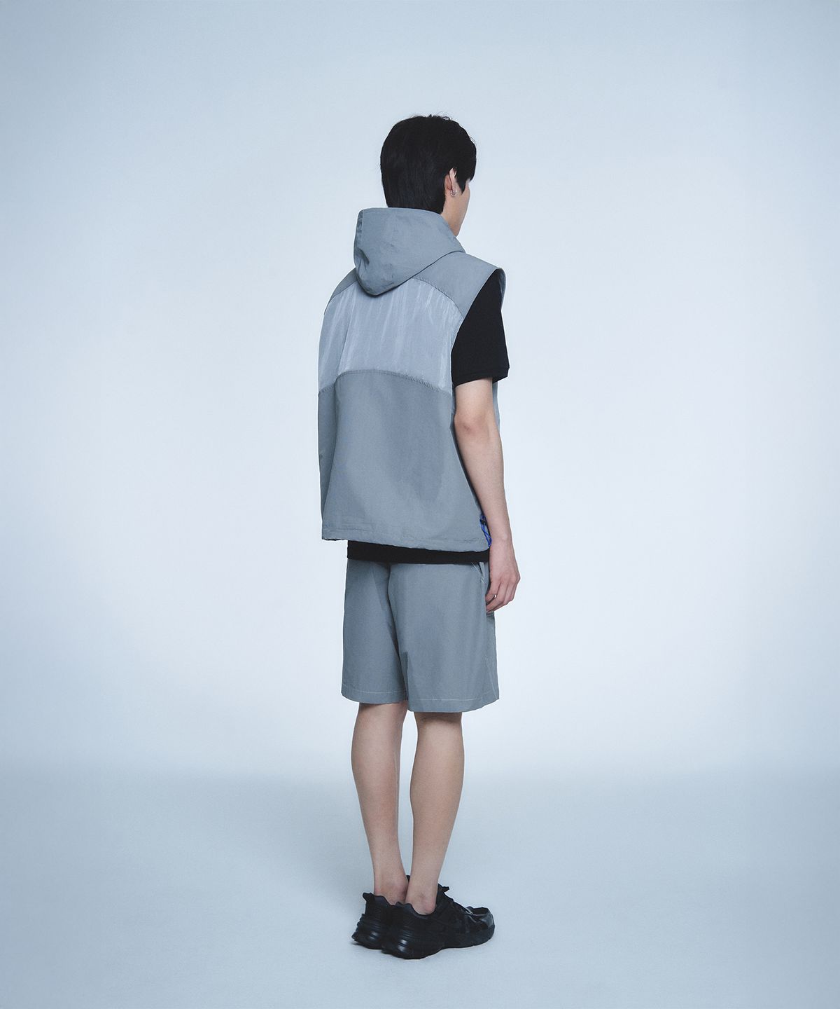 현피트(HYUNFIT) DIVISION WIND VEST-[GRAY]