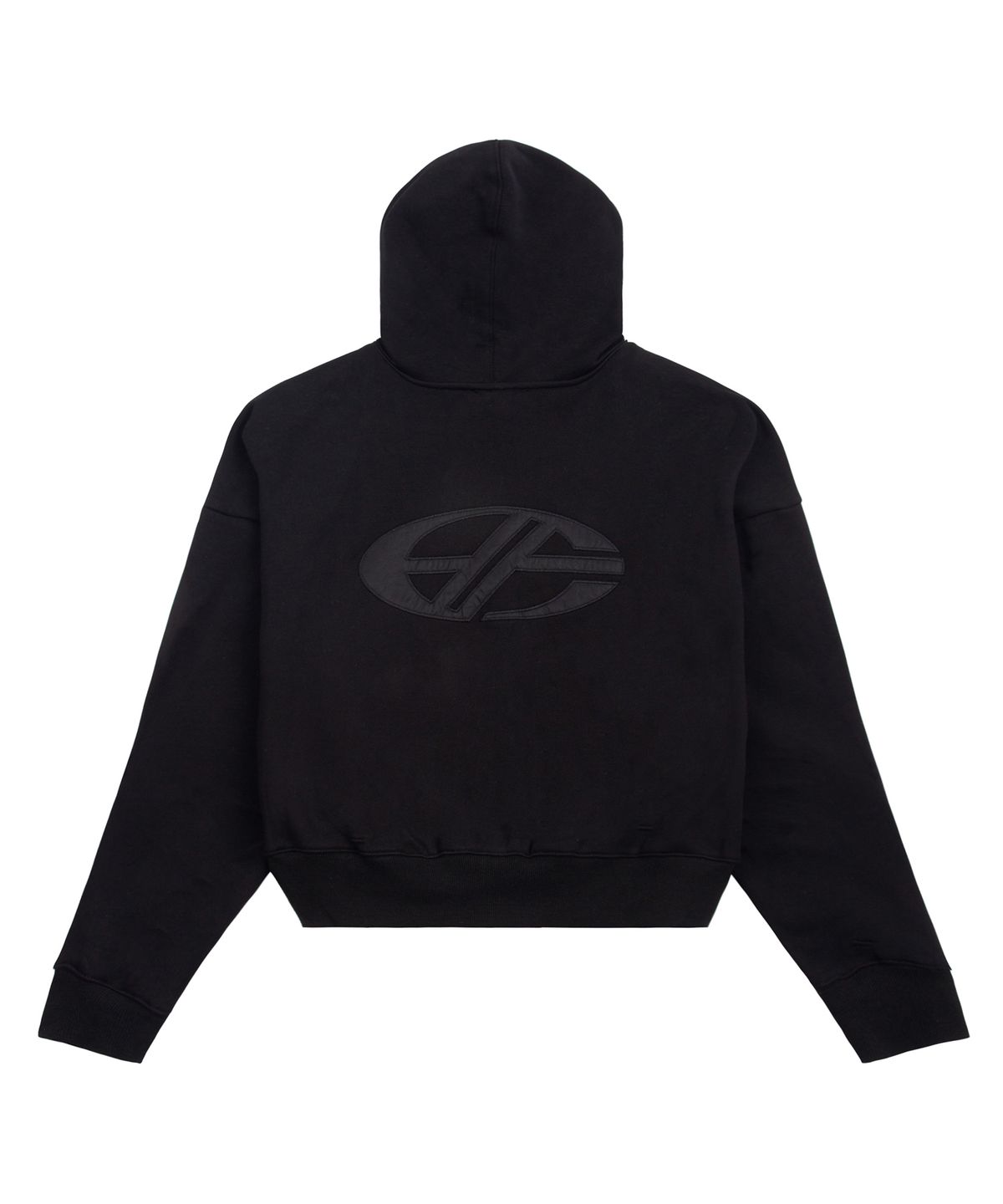 현피트(HYUNFIT) LINE HOODIE ZIP-UP-[BLACK]