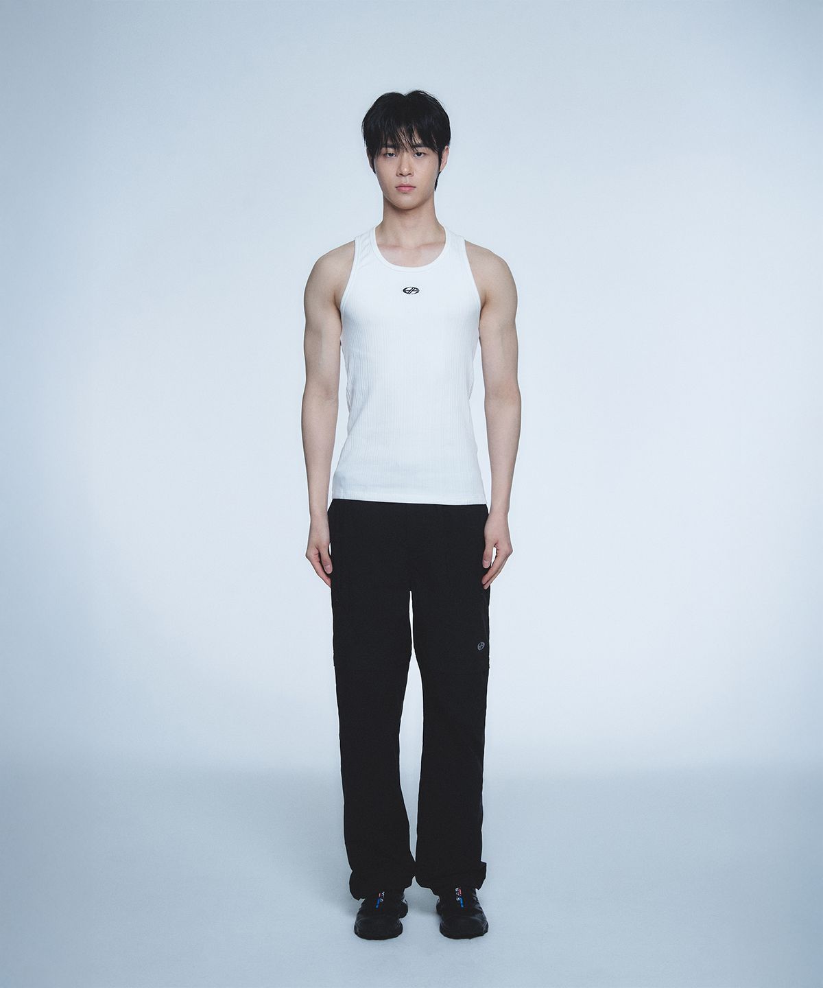 현피트(HYUNFIT) BASIC SLEVEELESS-[WHITE]