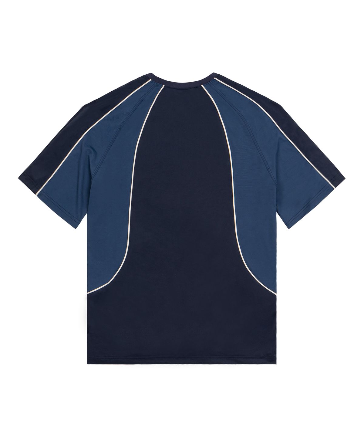 현피트(HYUNFIT) SPORTY JERSEY T-SHIRT-[BLUE]