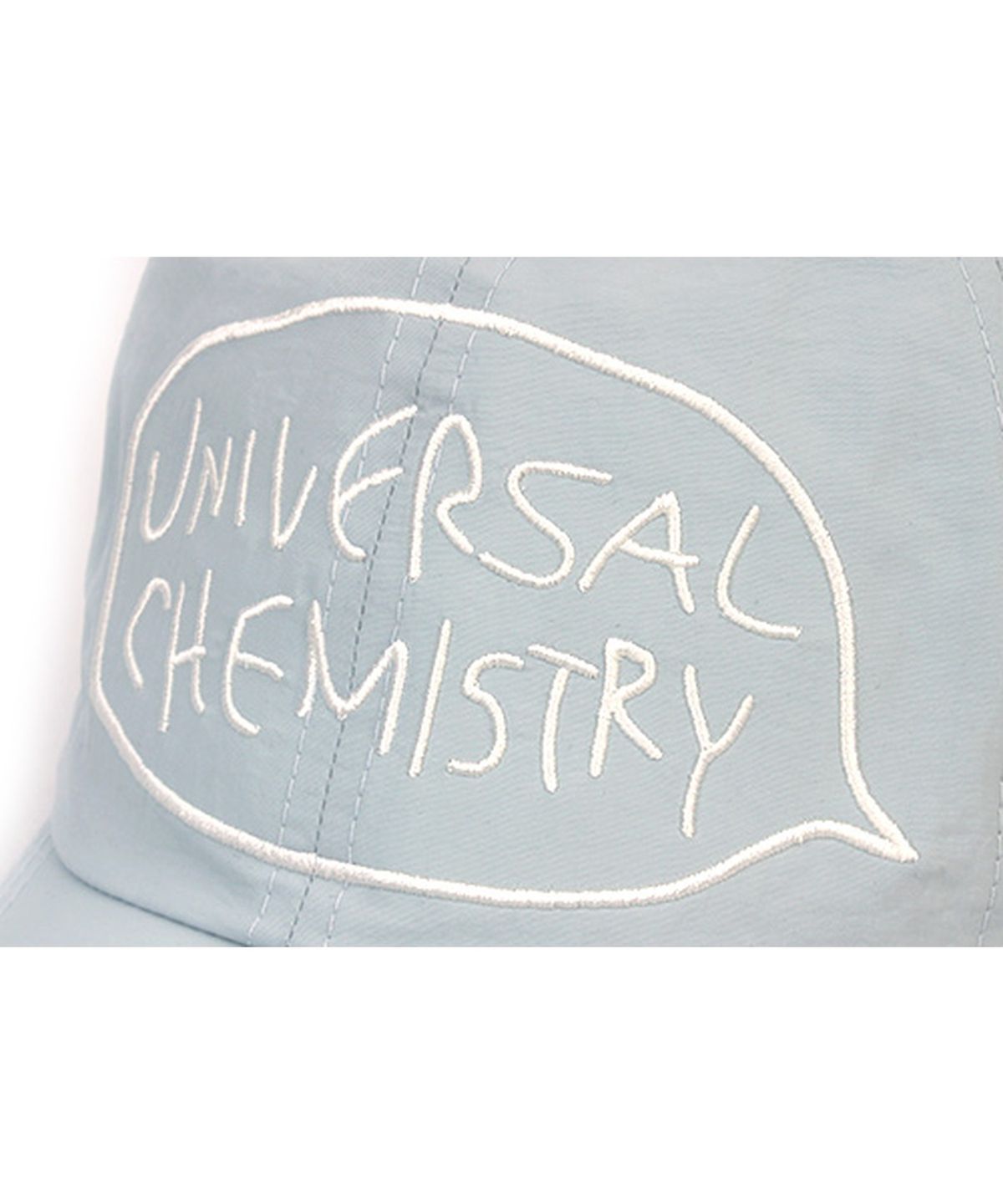 유니버셜 케미스트리(UNIVERSAL CHEMISTRY) Big Logo Nylon Pastel Blue Ballcap 나일론볼캡