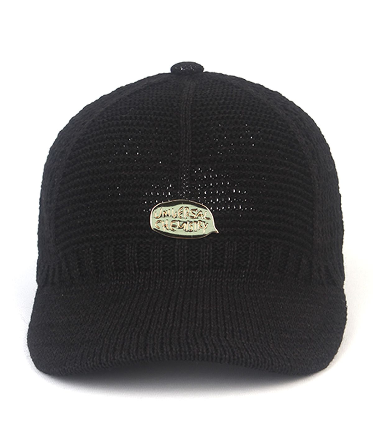 유니버셜 케미스트리(UNIVERSAL CHEMISTRY) Paper Black Baseball Cap 페이퍼볼캡
