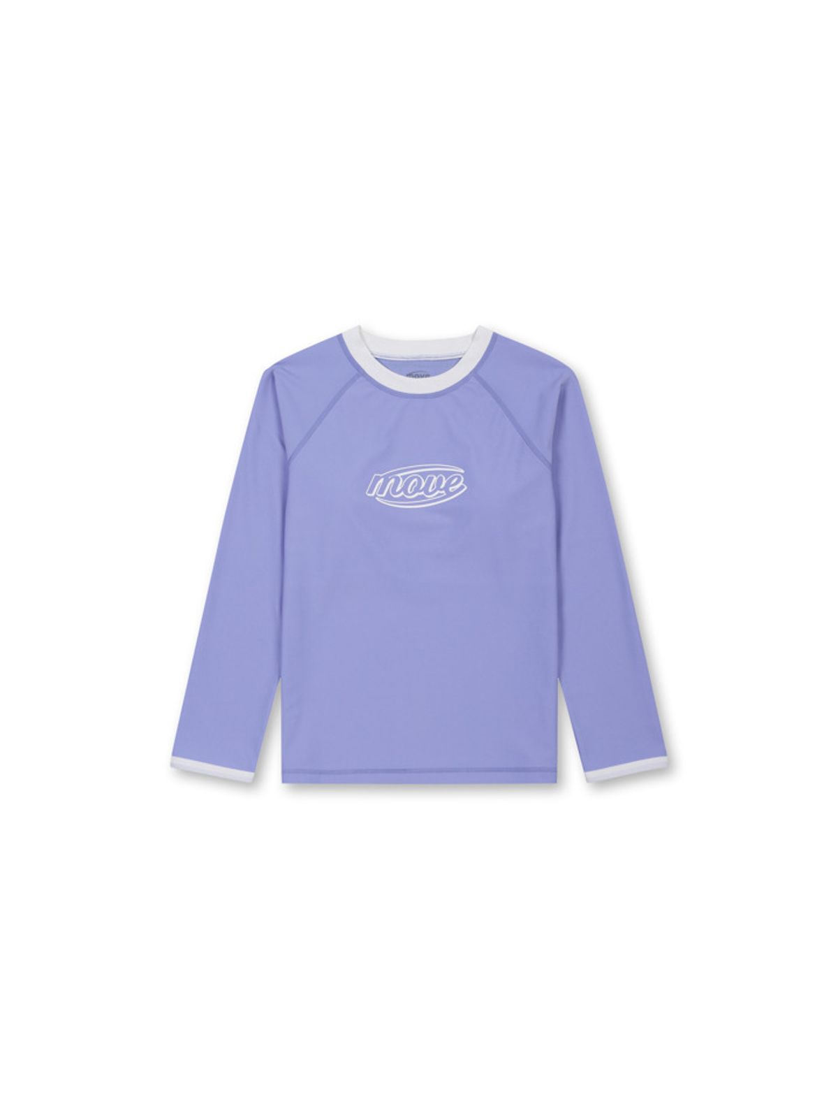 폴햄키즈(POLHAM KIDS) 여아) 배색 래쉬가드 긴팔티_PKF2TS2500