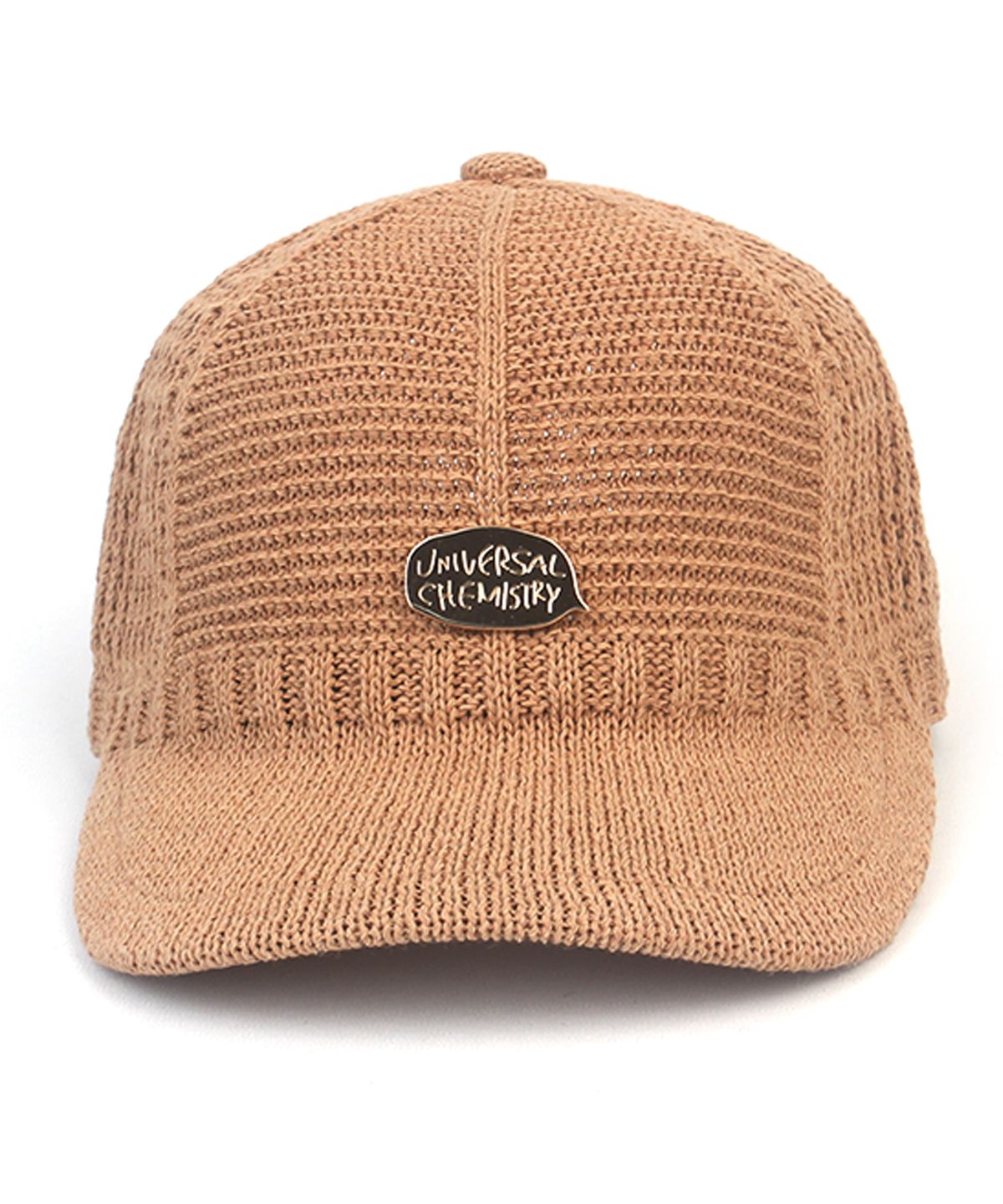 유니버셜 케미스트리(UNIVERSAL CHEMISTRY) Paper Brown Baseball Cap 페이퍼볼캡