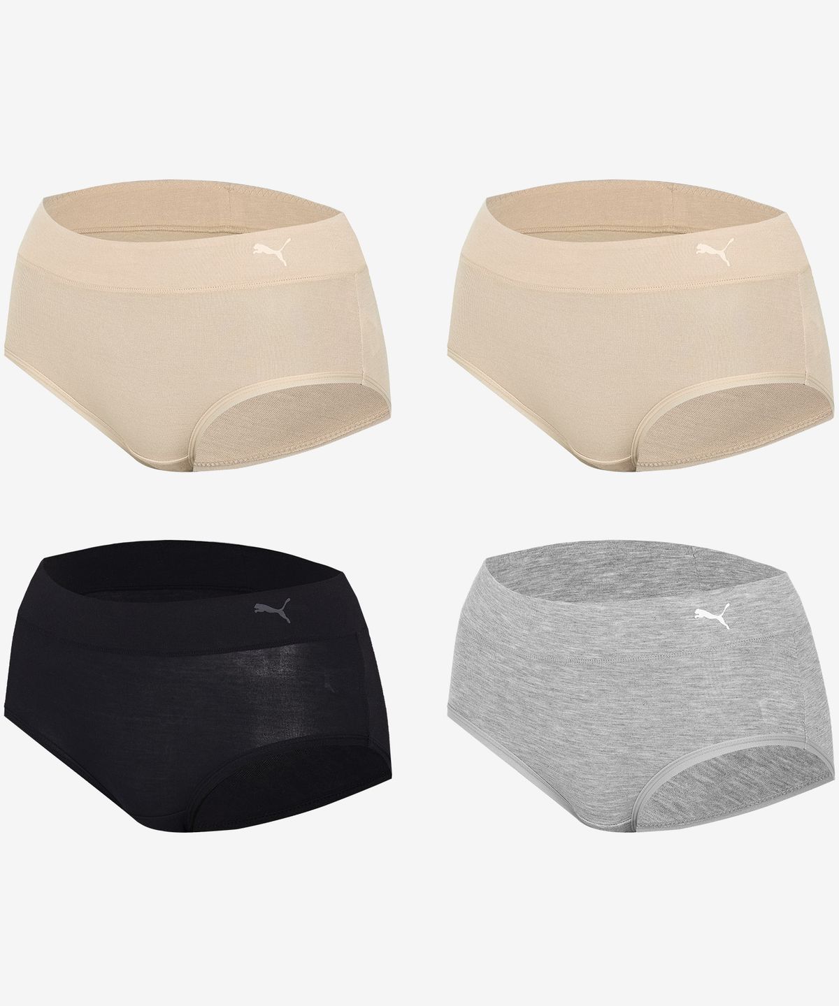 푸마 바디웨어(PUMA BODYWEAR) [4PACK] 에어바디 여성 팬티