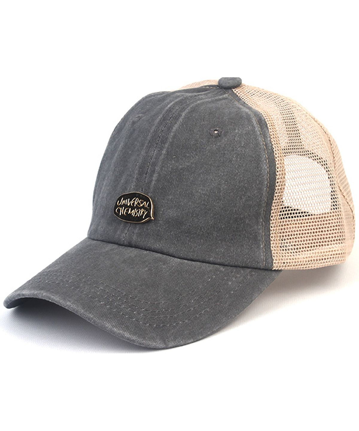 유니버셜 케미스트리(UNIVERSAL CHEMISTRY) Pigment Washing Gray Meshcap 메쉬캡