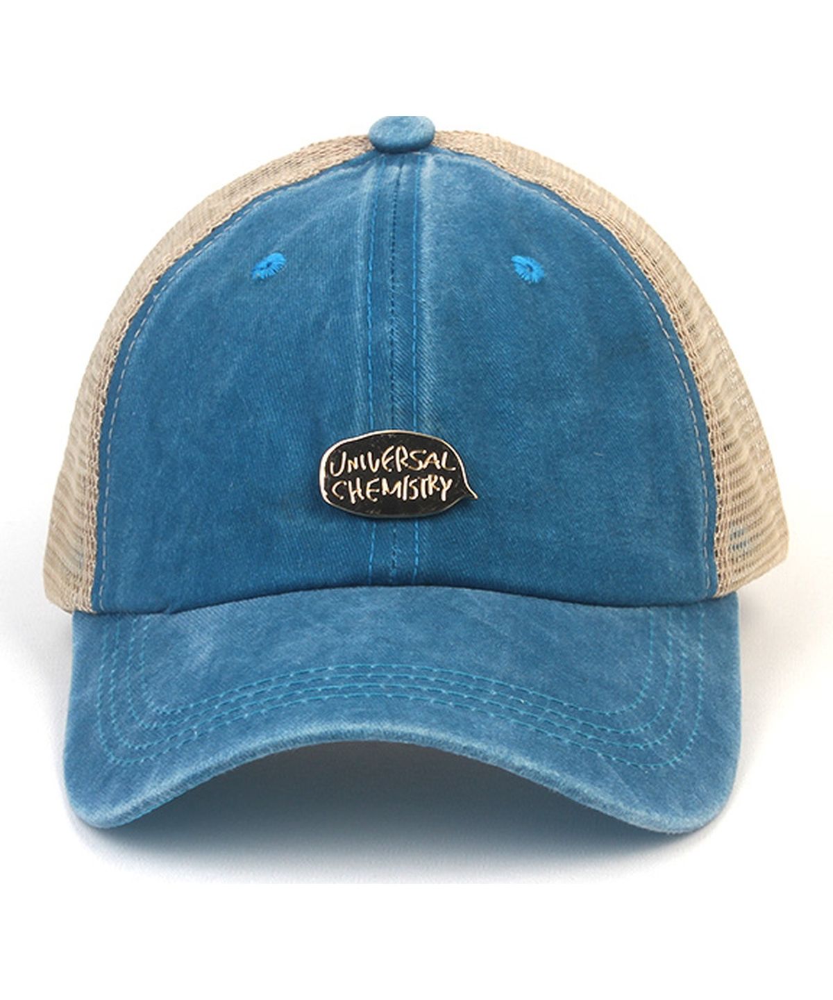 유니버셜 케미스트리(UNIVERSAL CHEMISTRY) Pigment Washing Blue Meshcap 메쉬캡