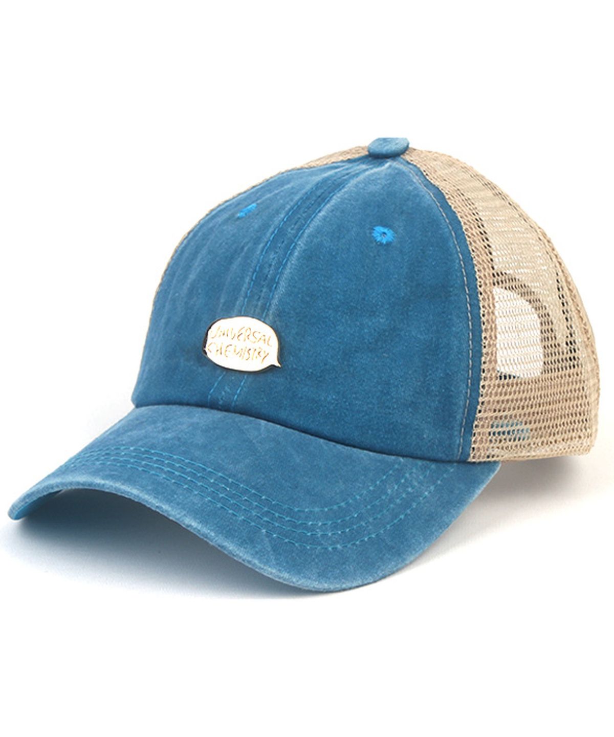 유니버셜 케미스트리(UNIVERSAL CHEMISTRY) Pigment Washing Blue Meshcap 메쉬캡